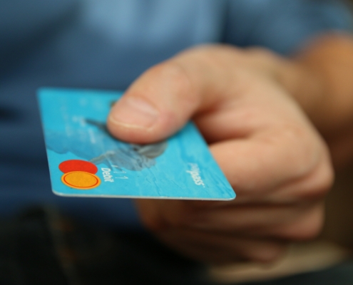 Someone with a credit card